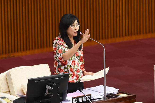 國民黨台北市議員秦慧珠表示，目前不會撤換新北市長、國民黨總統參選人侯友宜，將來也不會換侯。（本報資料照）