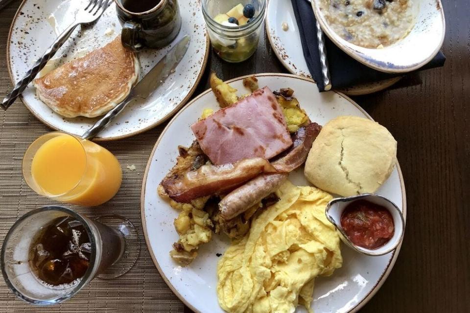 The Classic Breakfast at Salish Lodge is a feast