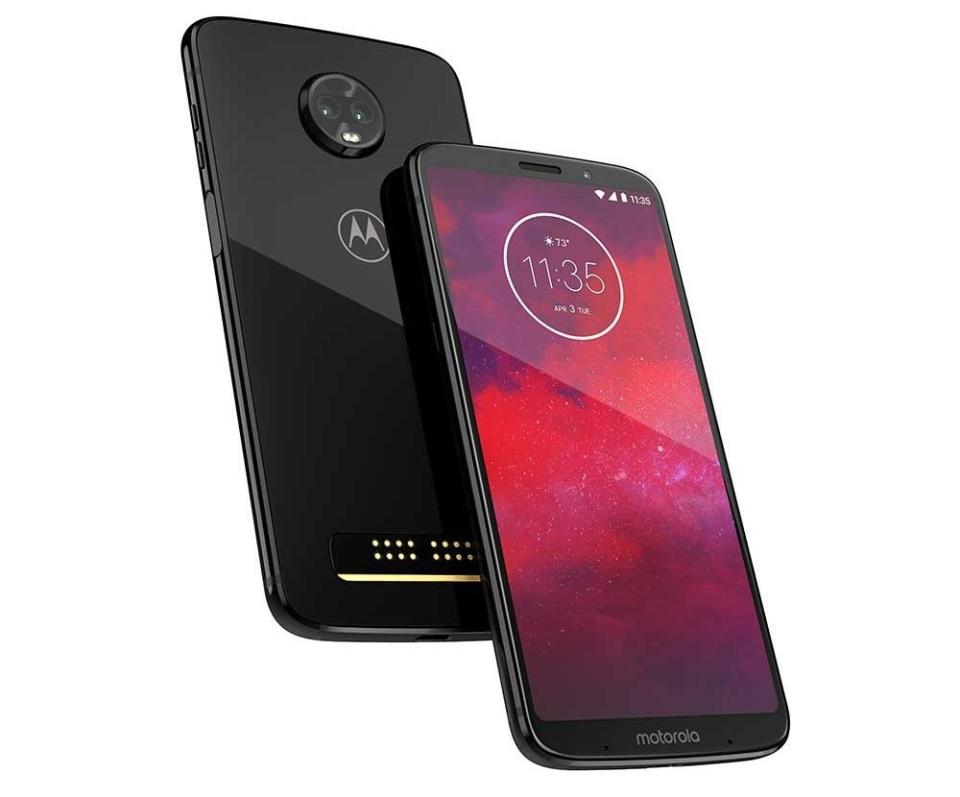 Motorola's Moto Z3 is the first 5G smartphone on the market. (Image: Motorola)