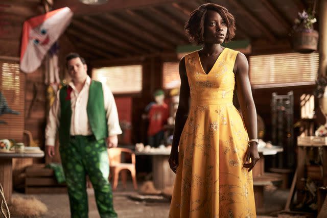 Neon/Hulu Josh Gad and Lupita Nyong'o in 'Little Monsters'