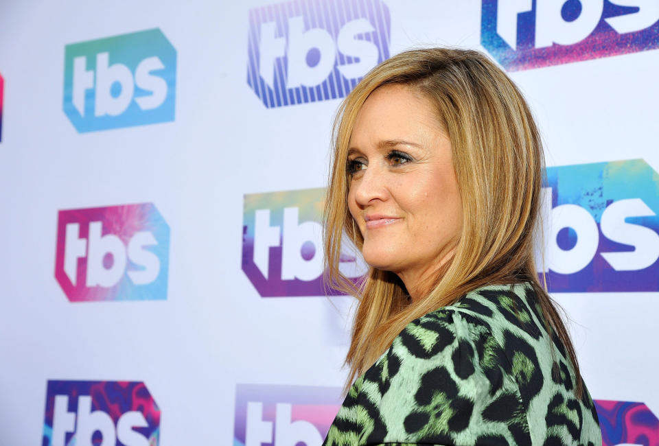 In February, "Full Frontal" premiered, making Bee the only female to currently host a late-night show. Her sharp humor was <i>essential</i> during a brutal campaign season -- and in October, she also became the <a href="http://www.huffingtonpost.com/entry/samantha-bee-obama_us_5811c079e4b064e1b4b08d7f">first female late-night host</a> to interview a U.S. president.