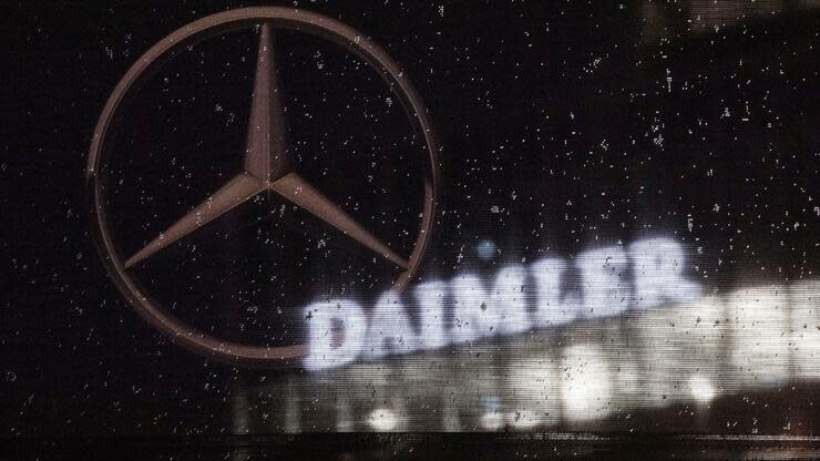 Daimler hatte im ersten Quartal nur 644.300 Autos und Nutzfahrzeuge verkaufen können. Foto: dpa