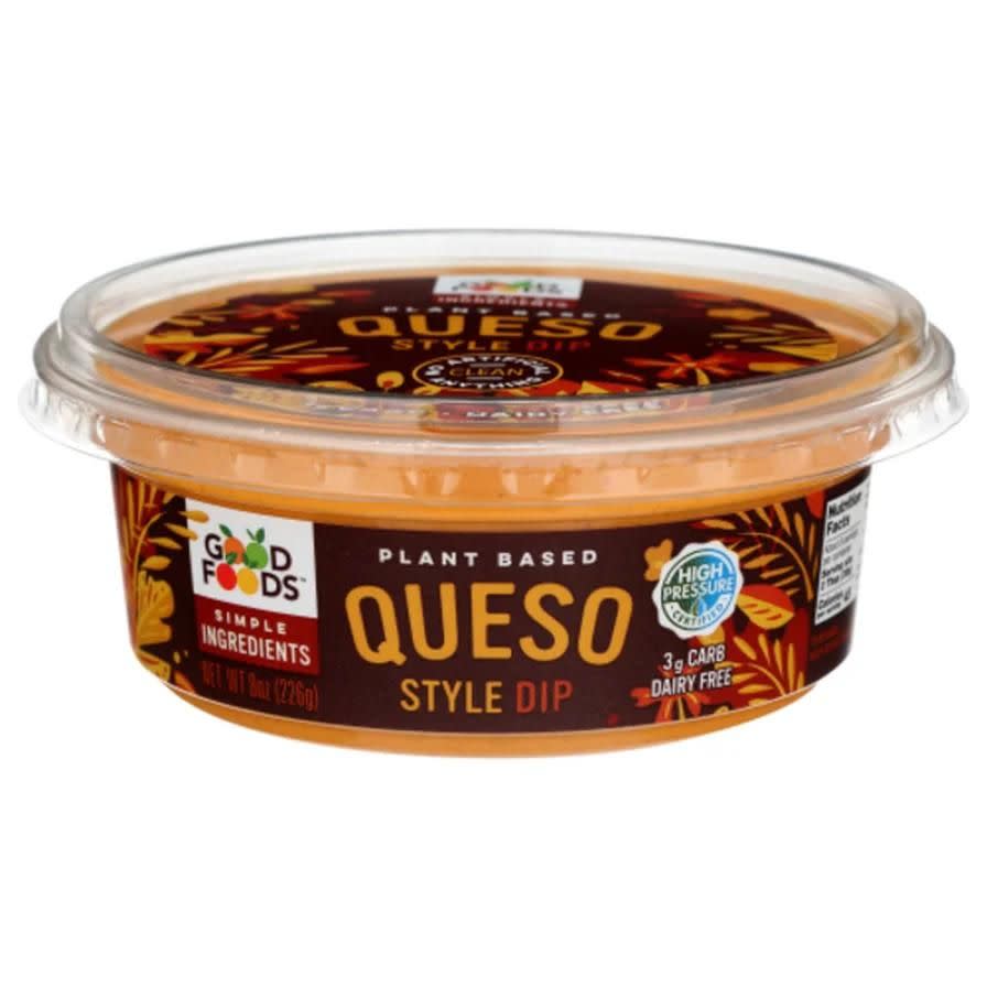 8) Plant Based Queso Style Dip