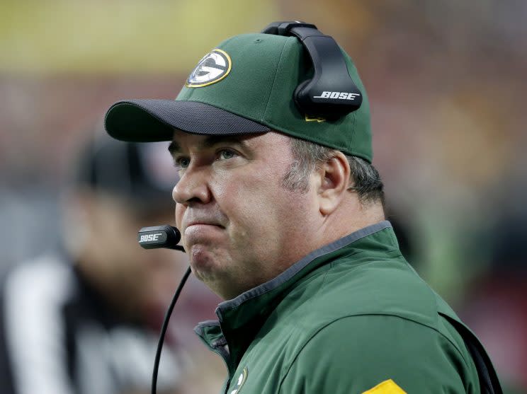 Mike McCarthy's Packers are just 4-5 this season (AP)