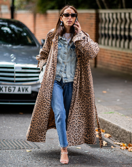 Layered Denim Trucker Jacket