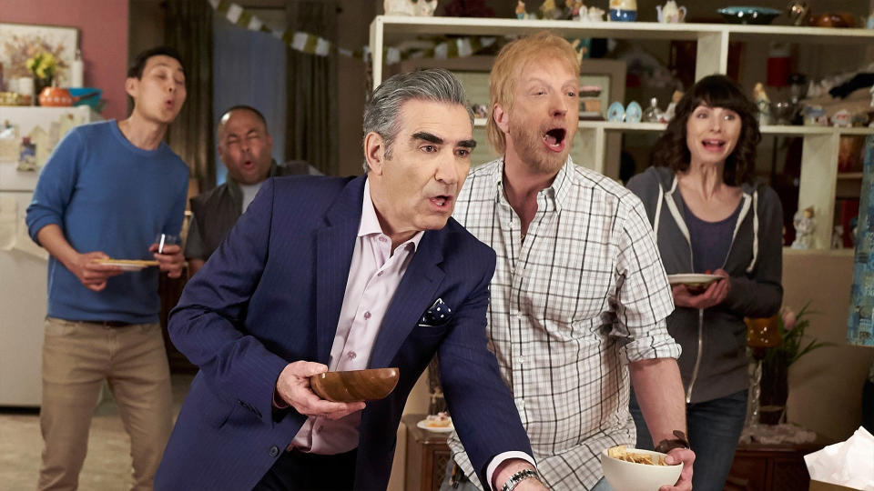 Schitt's Creek still from comedy series