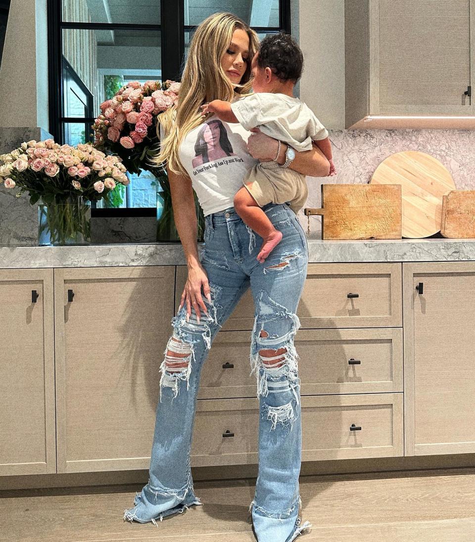 Khloe Kardashian-s Son Tatum Initially Had Her Last Name- Not Tristan-s