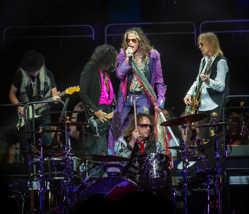 Aerosmith brought its Peace Out swan song tour to Pittsburgh.