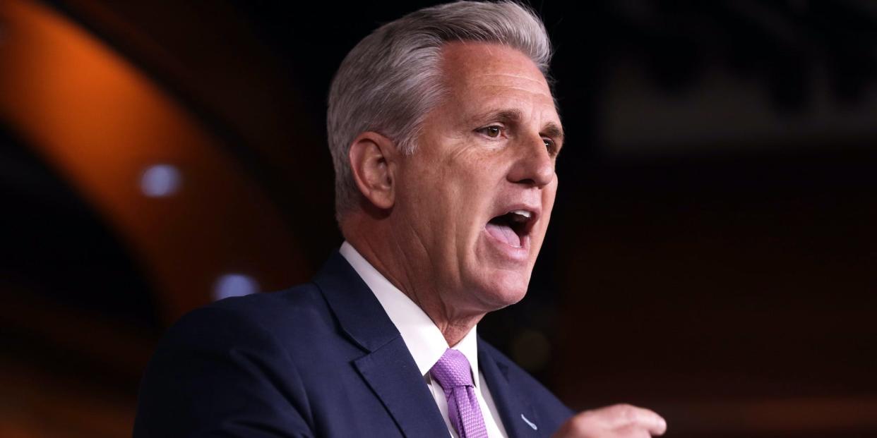 US House Minority Leader Rep. Kevin McCarthy