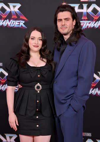 Axelle/Bauer-Griffin/FilmMagic Kat Dennings and Andrew W.K. at Thor: Love and Thunder Los Angeles premiere