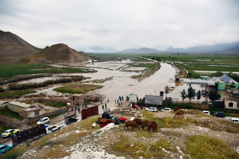 Floods in Afghanistan's Baghlan province have killed more than 200 people, the IOM says (Atif Aryan)