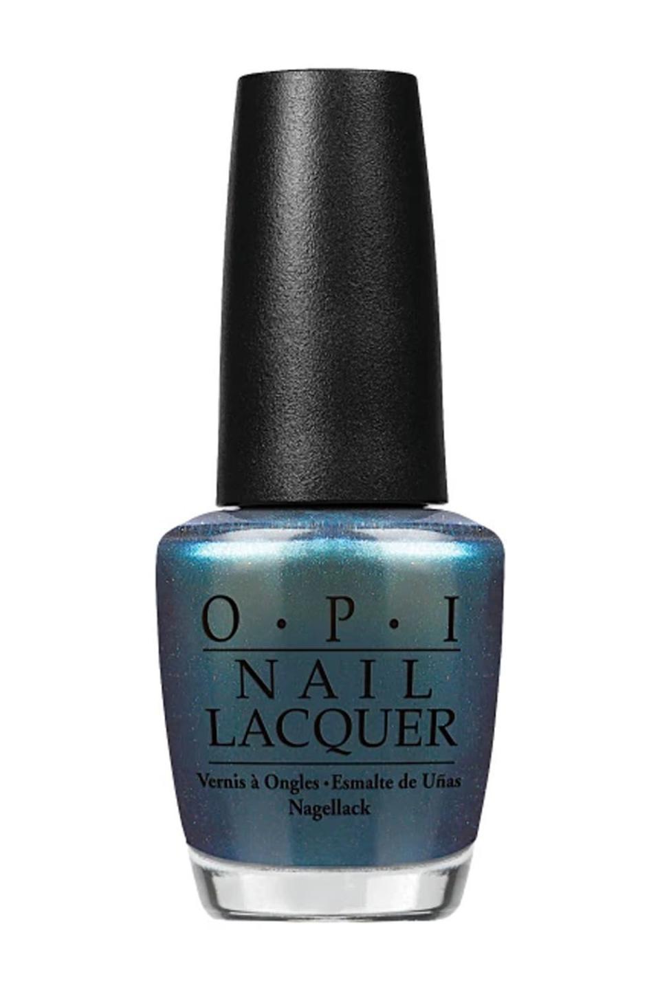 7) OPI Nail Lacquer in This Color's Making Waves