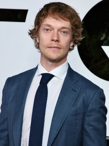 <p>Robin L Marshall/WireImage</p> Alfie Allen attends the 2022 GQ Men Of The Year Party on November 17, 2022 in West Hollywood, California.