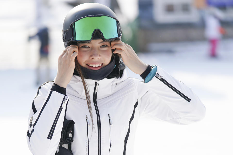 Eileen Gu. (Photo by Fred Lee/Getty Images)