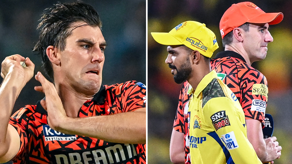 Aussie captain Pat Cummins (pictured) copped it from the fans in Chennai after another tough display by his own standards as the Sunrisers lost. (Getty Images)