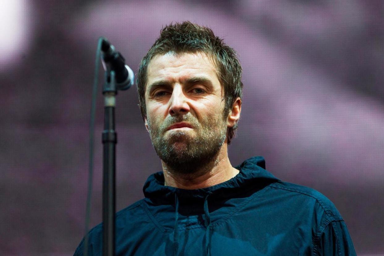 He tried: Liam Gallagher was met with silence from brother Noel: Getty Images