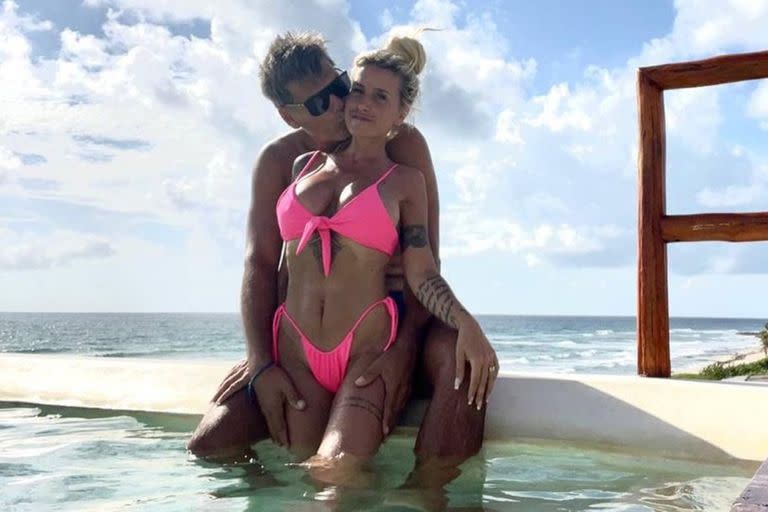 Enamoradísimos, Florencia Peña y Ramiro Ponce de León disfrutan de su luna de miel en Tulum