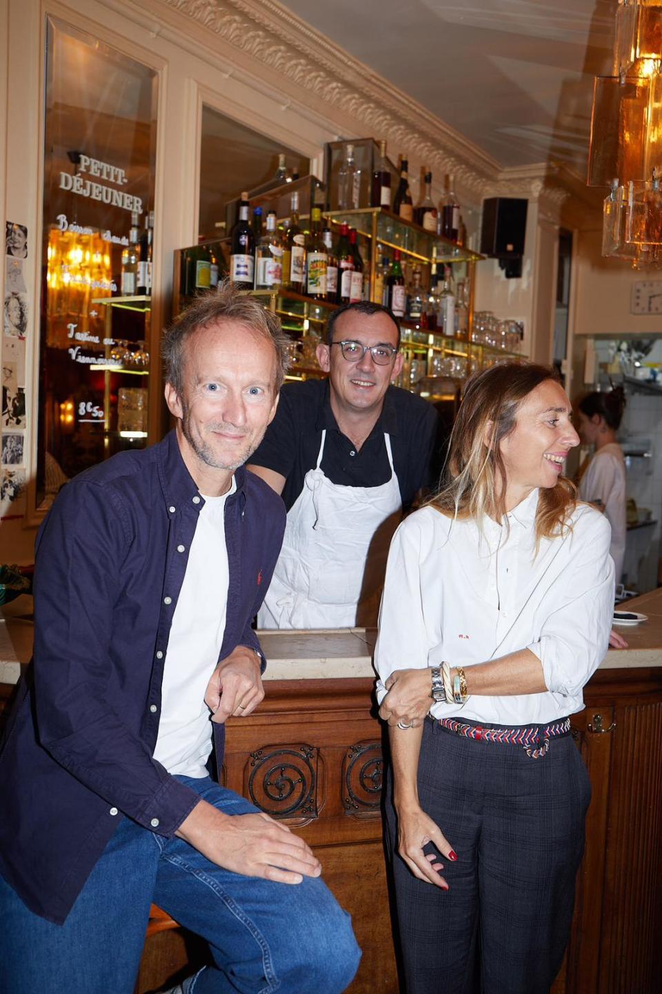 Antoine Ricardou, Mathieu Renucci and Clémentine Larroumet