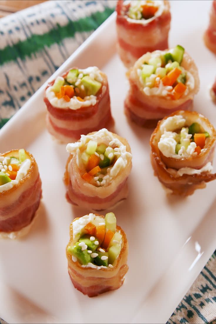 Keto Bacon Sushi