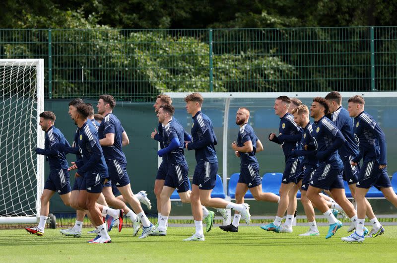 FIFA World Cup - UEFA Qualifiers - Scotland Training