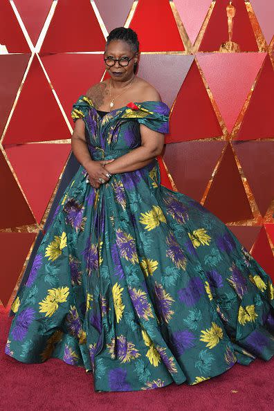 Whoopi Goldberg attends the 90th Annual Academy Awards at Hollywood & Highland Center on March 4, 2018 in Hollywood, California.  (Photo by Neilson Barnard/Getty Images)