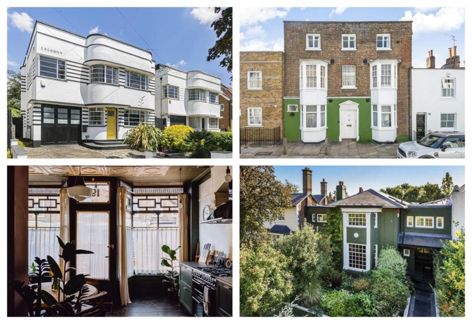 These historic London homes are not on the English Heritage register (ES)