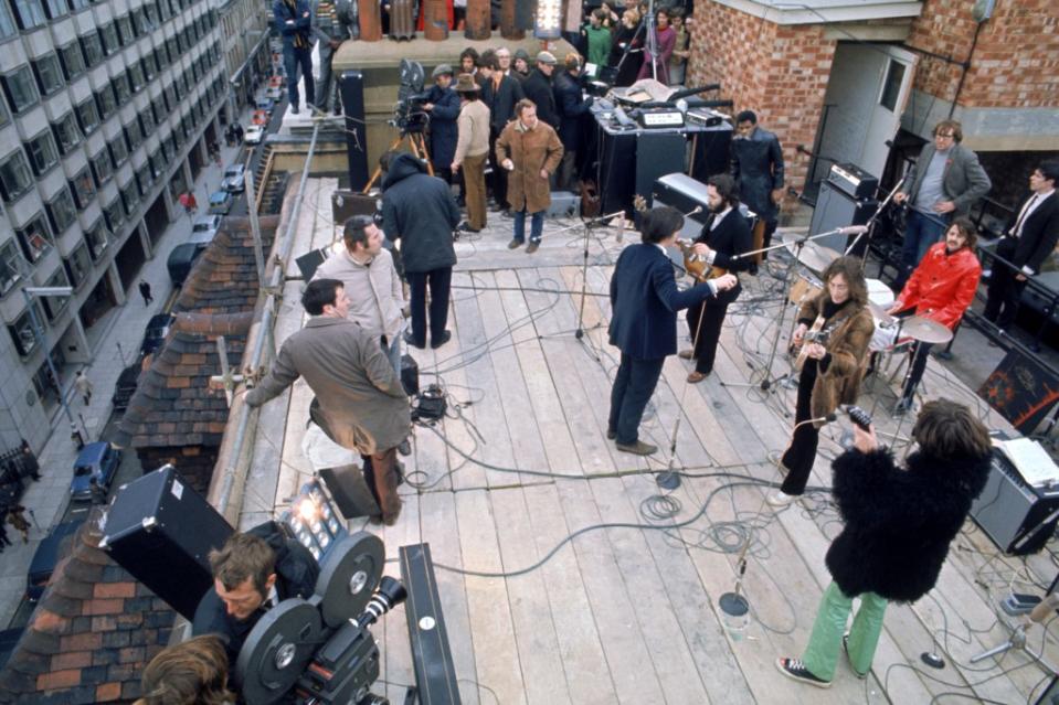 In January 1969, The Beatles hit the Apple Corps rooftop tor their final live performance. Ethan A. Russell