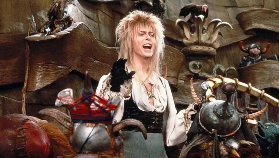 David Bowie in "Labyrinth."