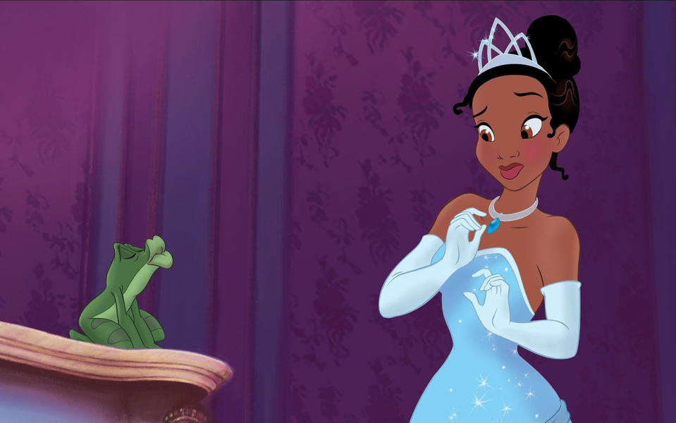 Tiana, Frog, the Princess and the Frog, 2009. (Alamy )