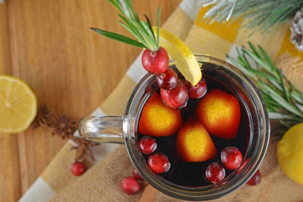 <p>Savory Experiments</p><p>Nothing says Christmas more than a glass of wassail!</p><p><strong>Get the recipe: <a href="https://www.savoryexperiments.com/wassail-hot-toddy/" rel="nofollow noopener" target="_blank" data-ylk="slk:Wassail Hot Toddy;elm:context_link;itc:0;sec:content-canvas" class="link rapid-noclick-resp">Wassail Hot Toddy</a></strong></p><p><strong>Related: <a href="https://parade.com/958214/jocelyndelkadams/what-to-serve-for-christmas-dinner/" rel="nofollow noopener" target="_blank" data-ylk="slk:25 Unique Christmas Dinner Recipes;elm:context_link;itc:0;sec:content-canvas" class="link rapid-noclick-resp">25 Unique Christmas Dinner Recipes</a></strong></p>