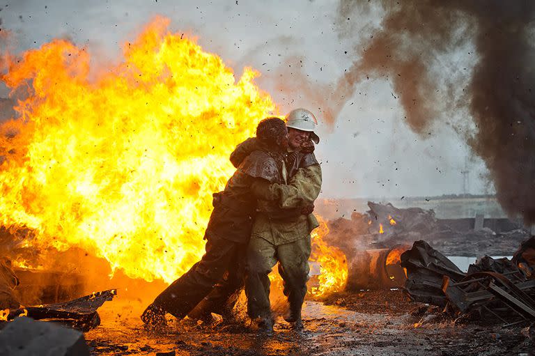 Una mirada heroica sobre el desastre de la central nuclear, con un bombero como protagonista