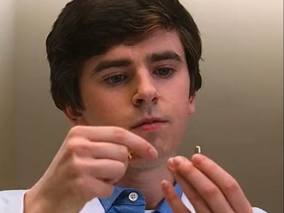 Freddie Highmore in ‘The Good Doctor' (ABC)
