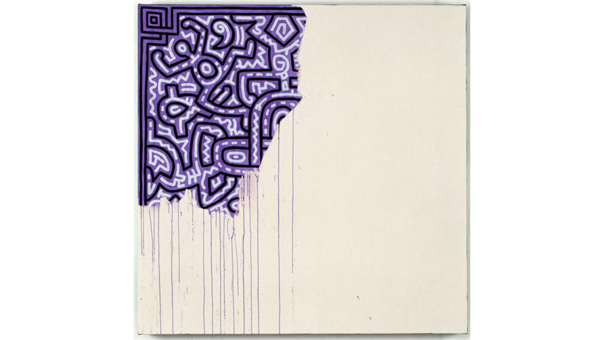  Keith Haring 'Unfinished Painting'. 