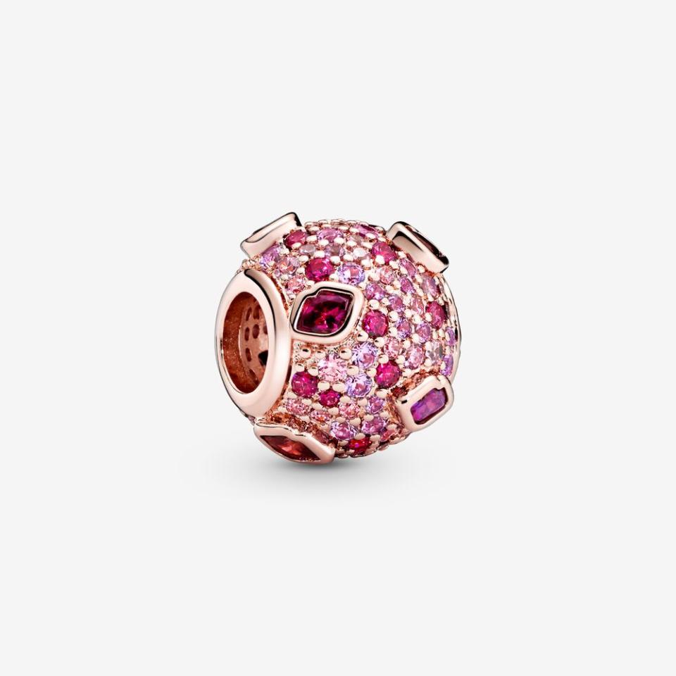 Kiss Pavé Charm. Image via Pandora.