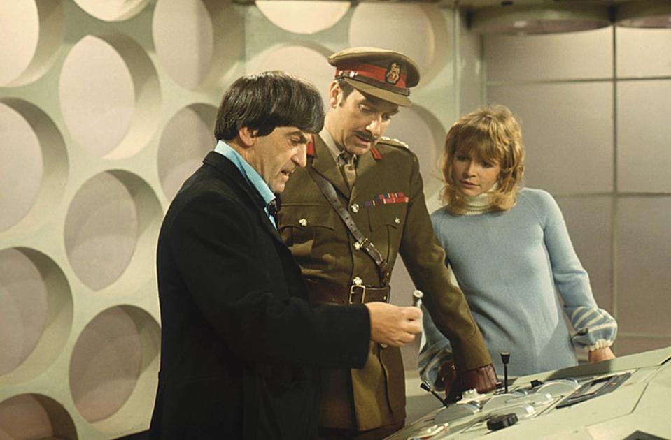 Patrick Troughton (far left) as Doctor Who (BBC)