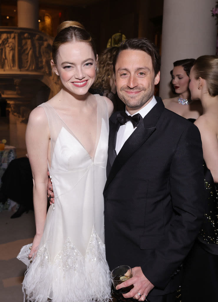 Emma Stone and Kieran Culkin