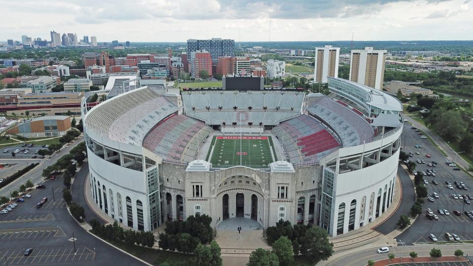 Tickets for the Ohio State spring game at Ohio Stadium cost $5, and a public sale of approximately 4,500 seats will begin at 11 a.m. Monday.