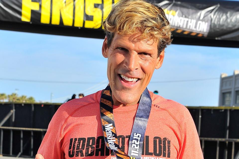 Ultra-marathoner Dean Karnazes participates in the 10th Annual URBANATHLON