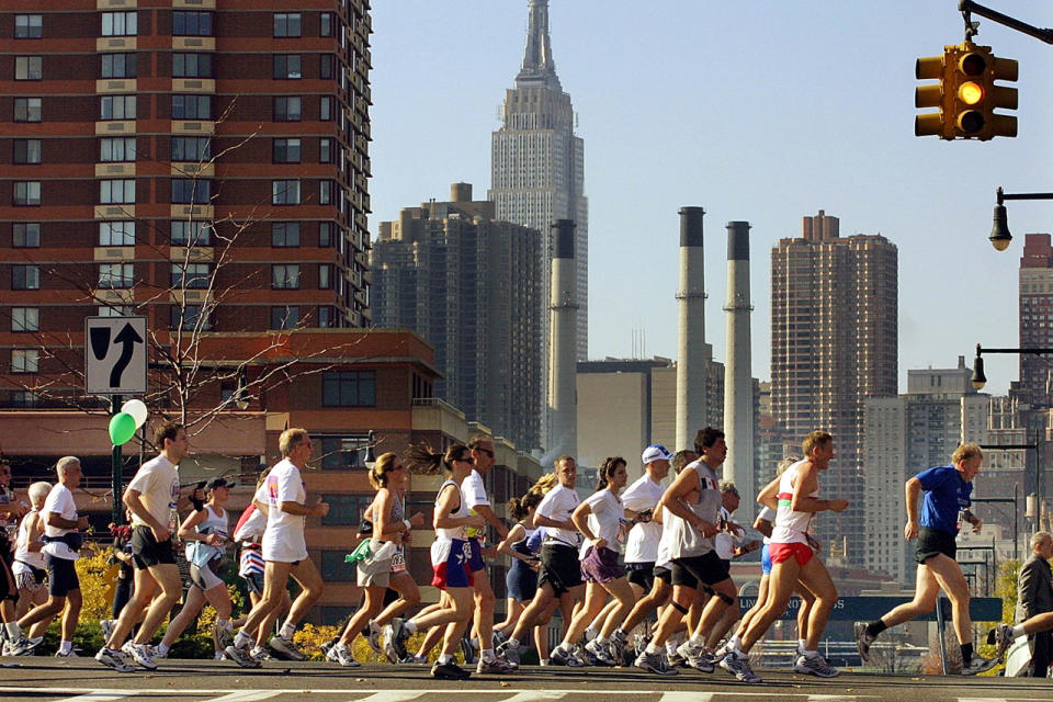 new york city marathon 2023 slow runners pace badass lady gang slow girl run club isabel digiovanni kelly roberts interview article obstacles