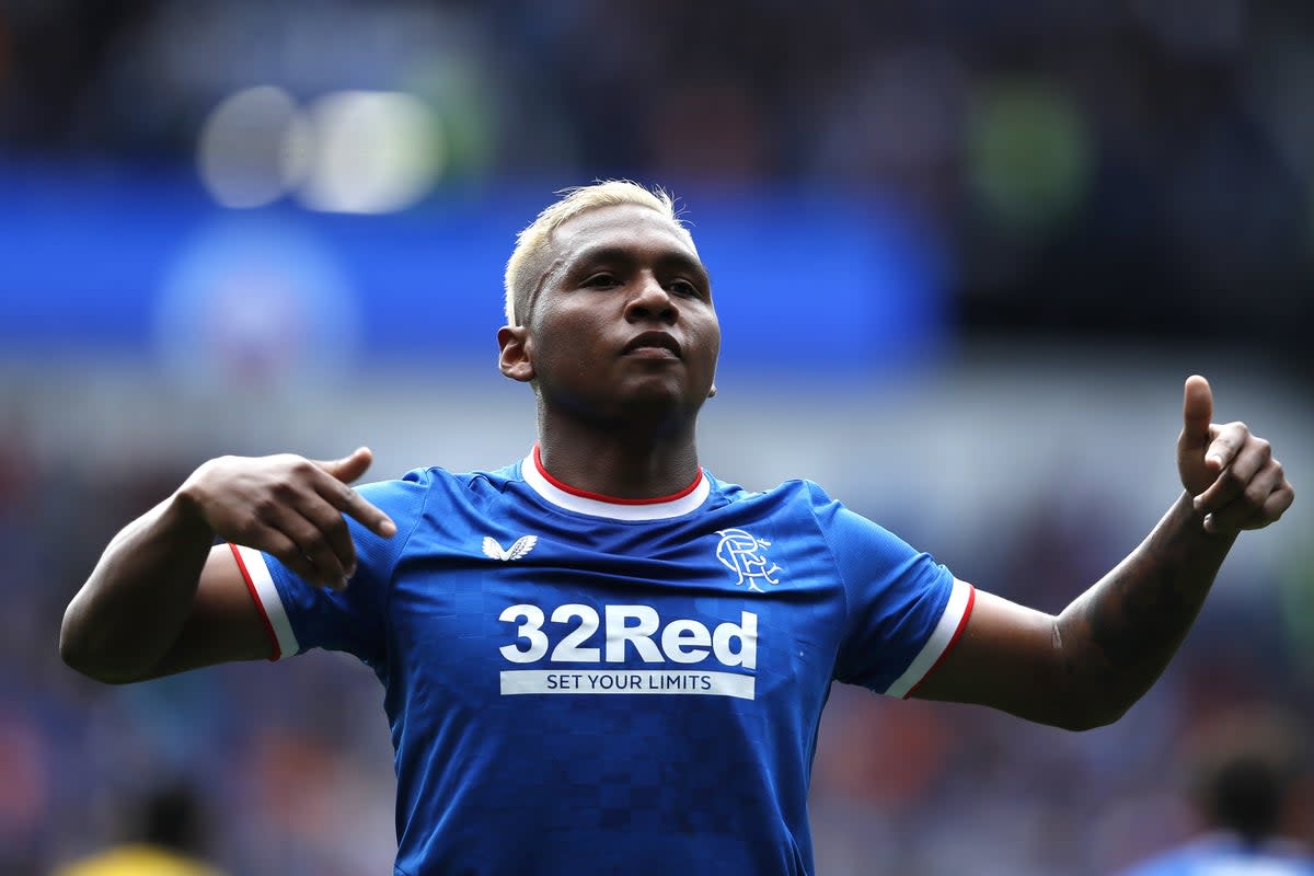 Alfredo Morelos scored on his return from injury (Will Matthews/PA) (PA Wire)