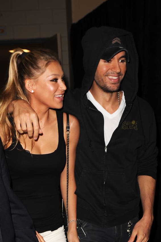 Enrique Iglesias y Anna Kournikova