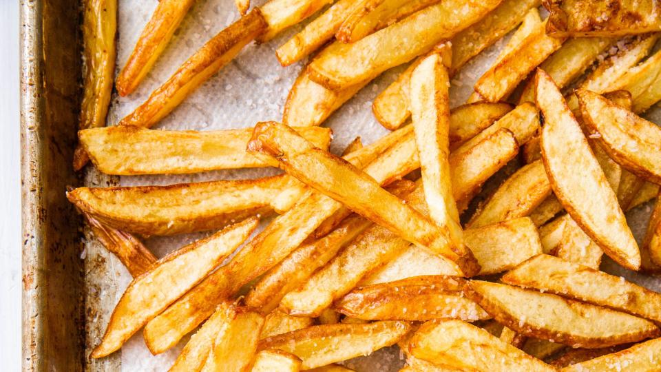 homemade french fries