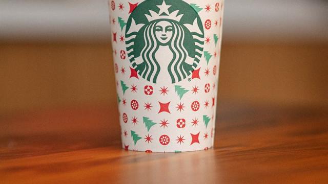 This Is What the Starbucks Red Cup Looked Like the Year You Were Born