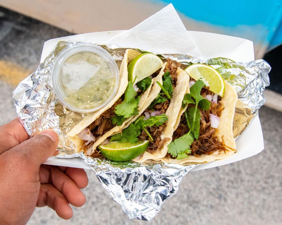 From tacos to shrimp, you'll find it all at the food concessions.