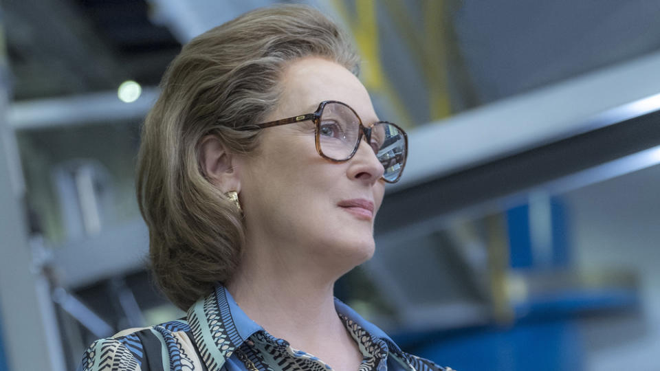 Meryl Streep muss sich in "Die Verlegerin" in einer Männerdomäne behaupten und kämpft gemeinsam mit Tom Hanks für die Pressefreiheit. Ein Film, der aktueller nicht sein könnte.