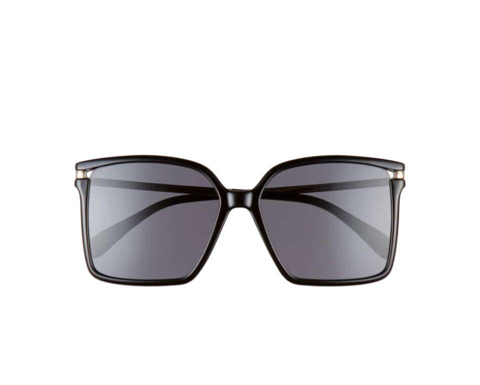 Givenchy 57mm Square Sunglasses. Image via Nordstrom.