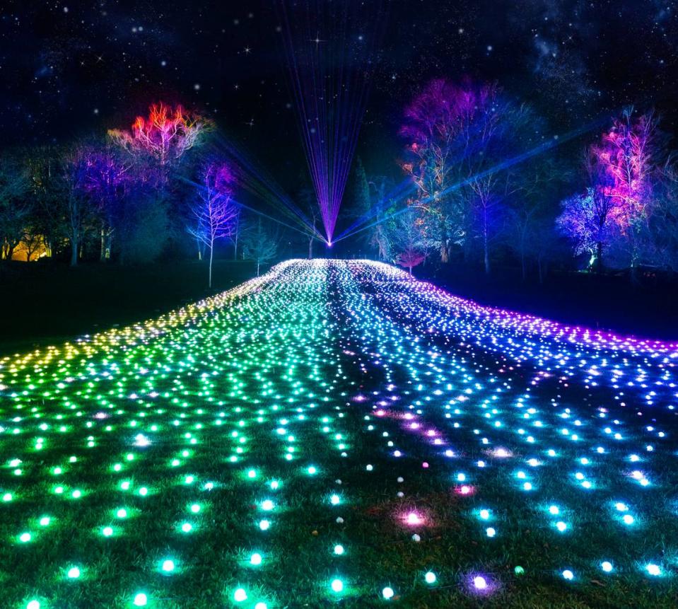 More than 80% of Lightscape will be new for the 2023 Fort Worth event. Rikard Osterlund/Lightscape