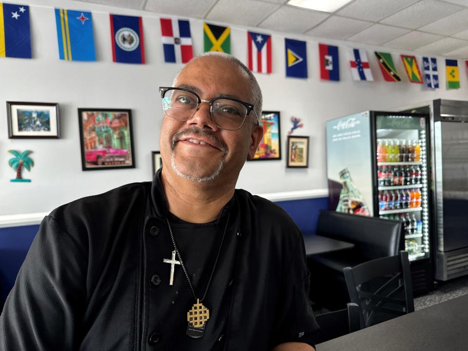 Jose Garcia runs Joe's Caribe restaurant in Pensacola, Florida.