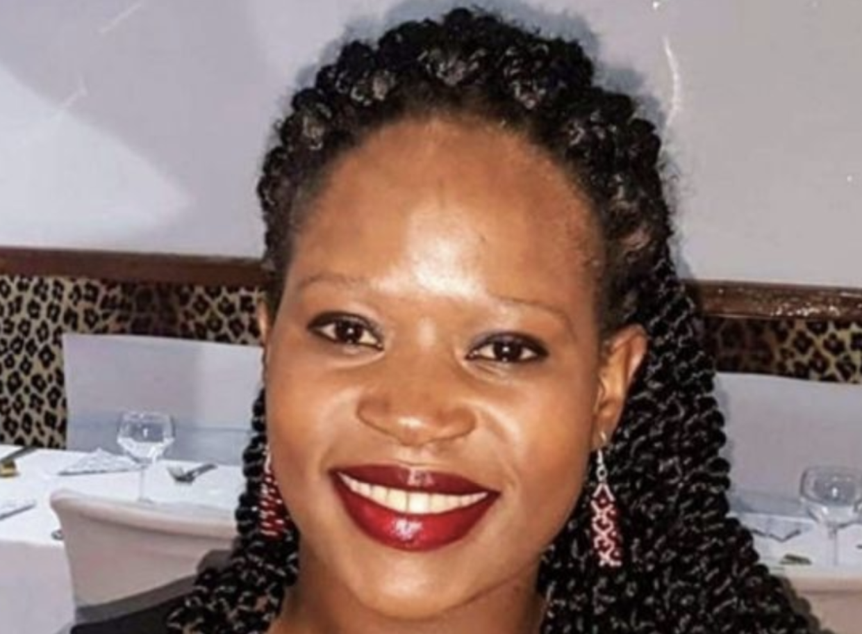 Mercy Baguma's body was found next to her malnourished son Adriel (swns)