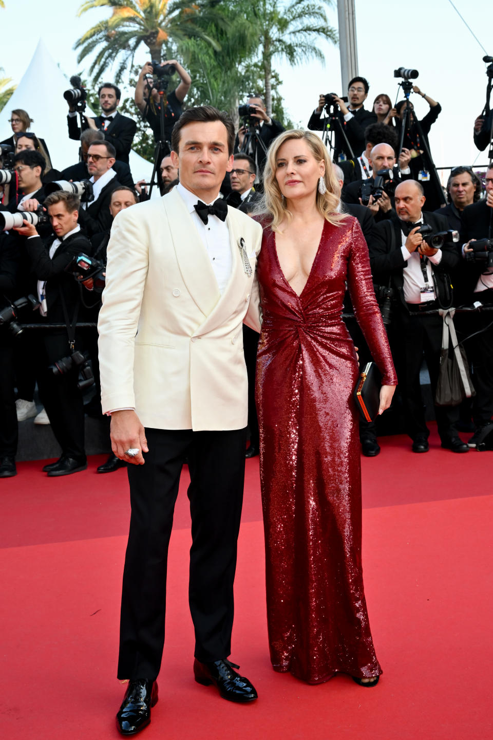 Rupert Friend and Aimee Mullins